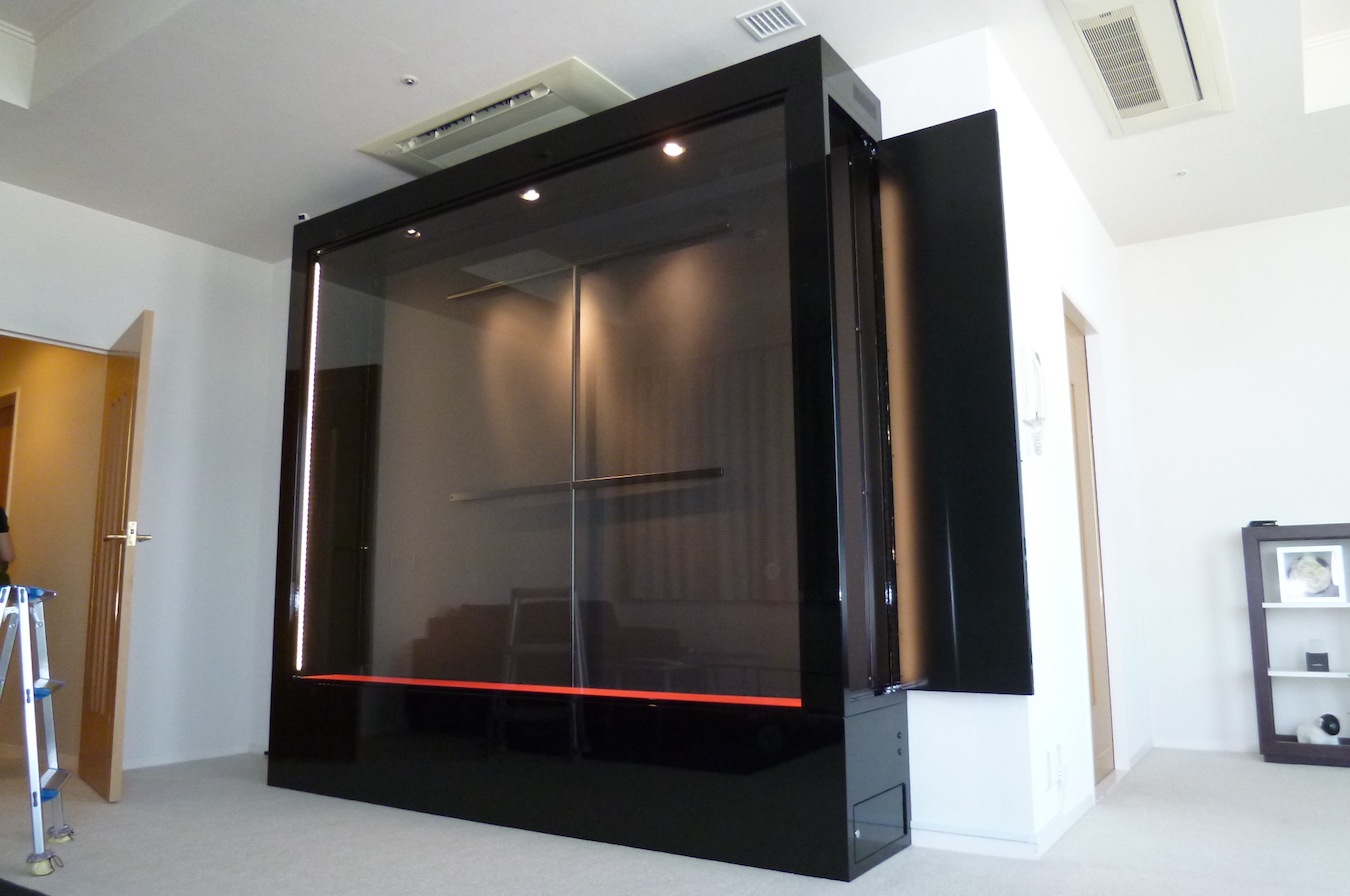 展示用金物什器制作例2