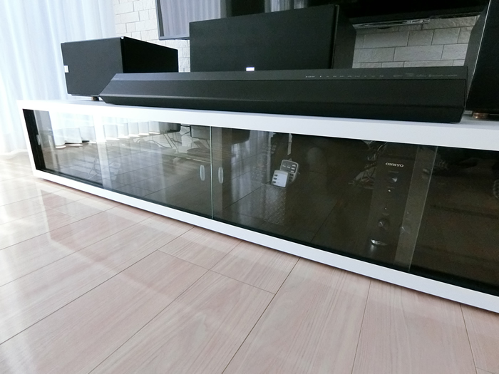 低いAVボード（テレビボード）家具制作例3
