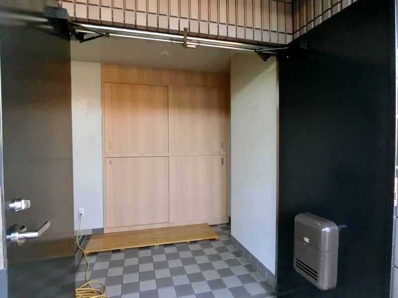 大きな下駄箱家具制作例