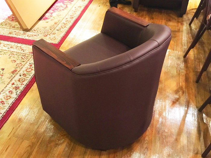 シングルソファ家具制作例4